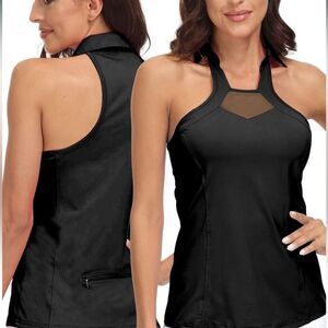 NWT Trendimax Active Racerback Polo, size S